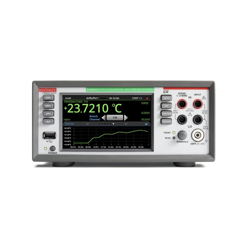 DAQ6510 - Data Acquisition and Multimeter System DAQ6510 - Data Acquisition and Multimeter System