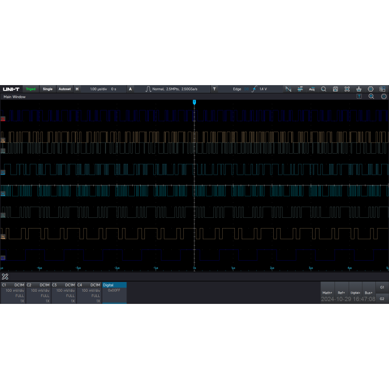 MSO7000X-LA - 16-channel logic analyzer