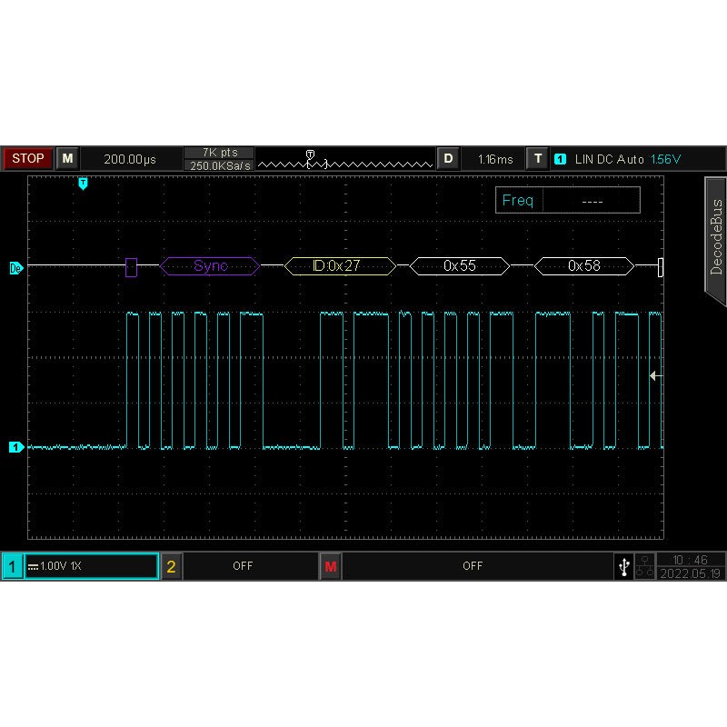 UPO1000CS-AUTO - Auto serial bus trigger and analysis