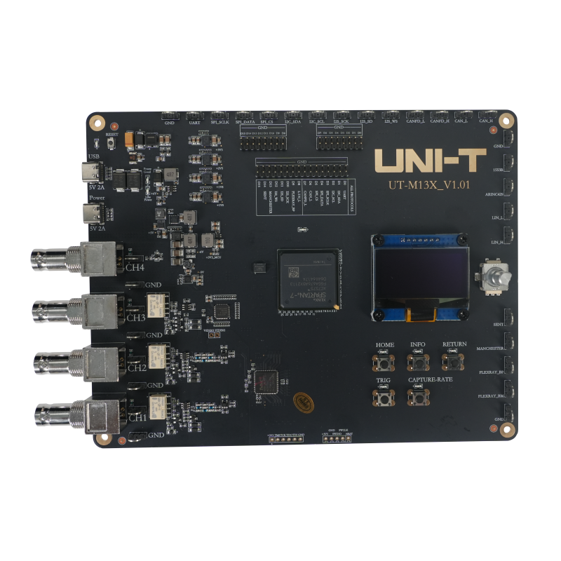 UT-M13X - Oscilloscope Demo board UT-M13X - Oscilloscope Demo board