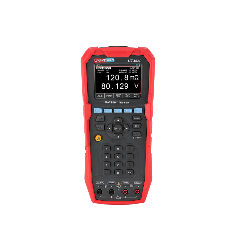 UT3550 - Battery Tester palmare 30Ω 100V UT3550 - Battery Tester palmare 30Ω 100V