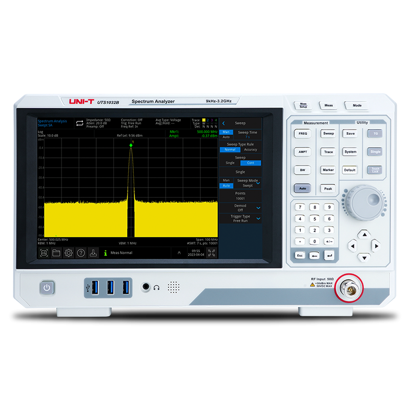 UTS1032B - Analizzatore di spettro 9kHz~3.2GHz UTS1032B - Analizzatore di spettro 9kHz~3.2GHz