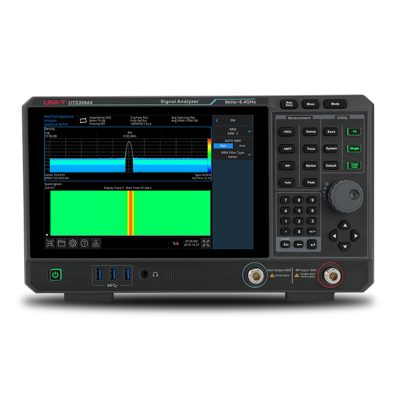 UTS3084A - Analizzatore di spettro 9kHz~8.4GHz UTS3084A - Analizzatore di spettro 9kHz~8.4GHz