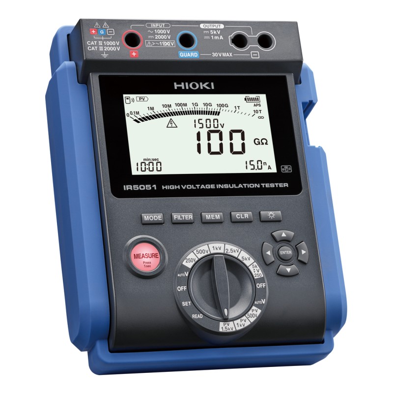 IR5051 - HIGH VOLTAGE INSULATION TESTER IR5051 - HIGH VOLTAGE INSULATION TESTER