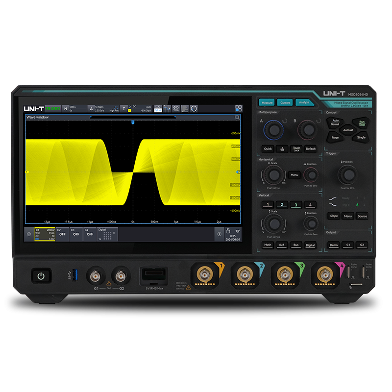 MSO3034HD - OSCILLOSCOPIO 4 CANALI 350 MHZ MSO3034HD - OSCILLOSCOPIO 4 CANALI 350 MHZ