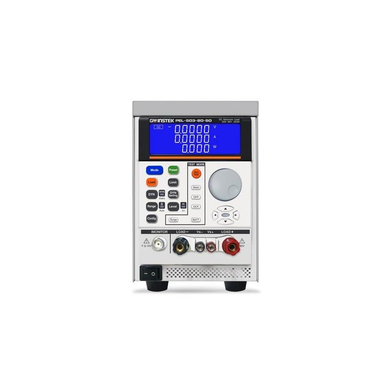 PEL-503-80-50 - DC electronic load 80V, 50A, 250W. 1Year PEL-503-80-50 - DC electronic load 80V, 50A, 250W. 1Year